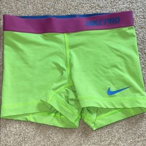 Lime Nike pro